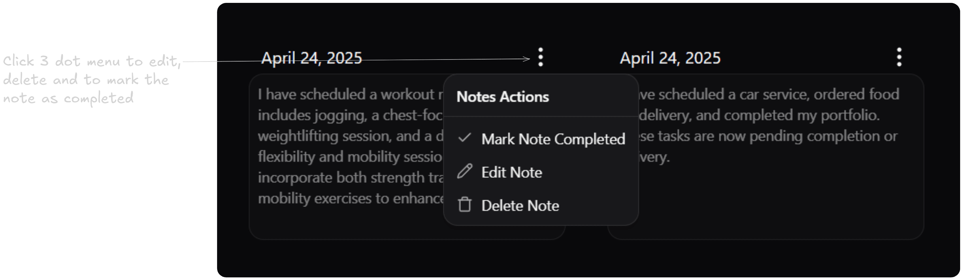 how to use Note Mind